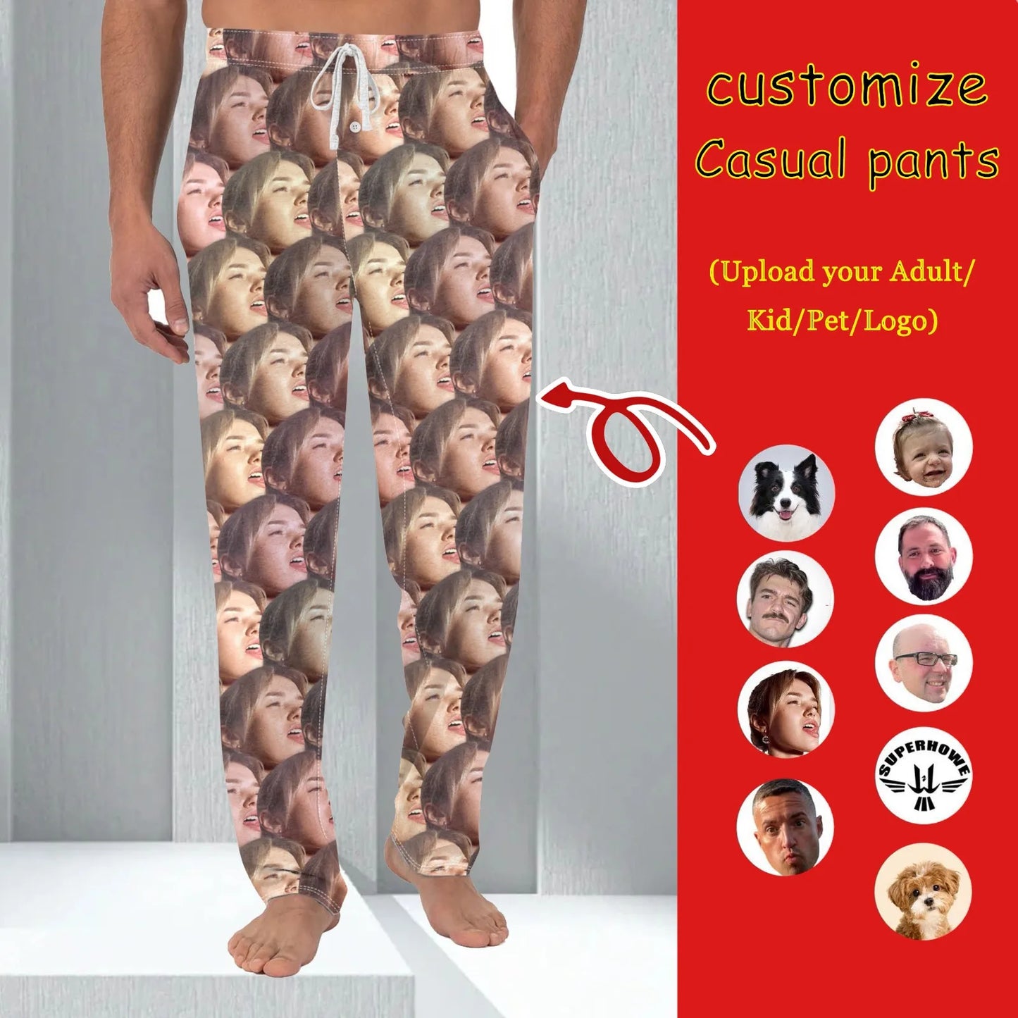 Personalized Pajamas Pants