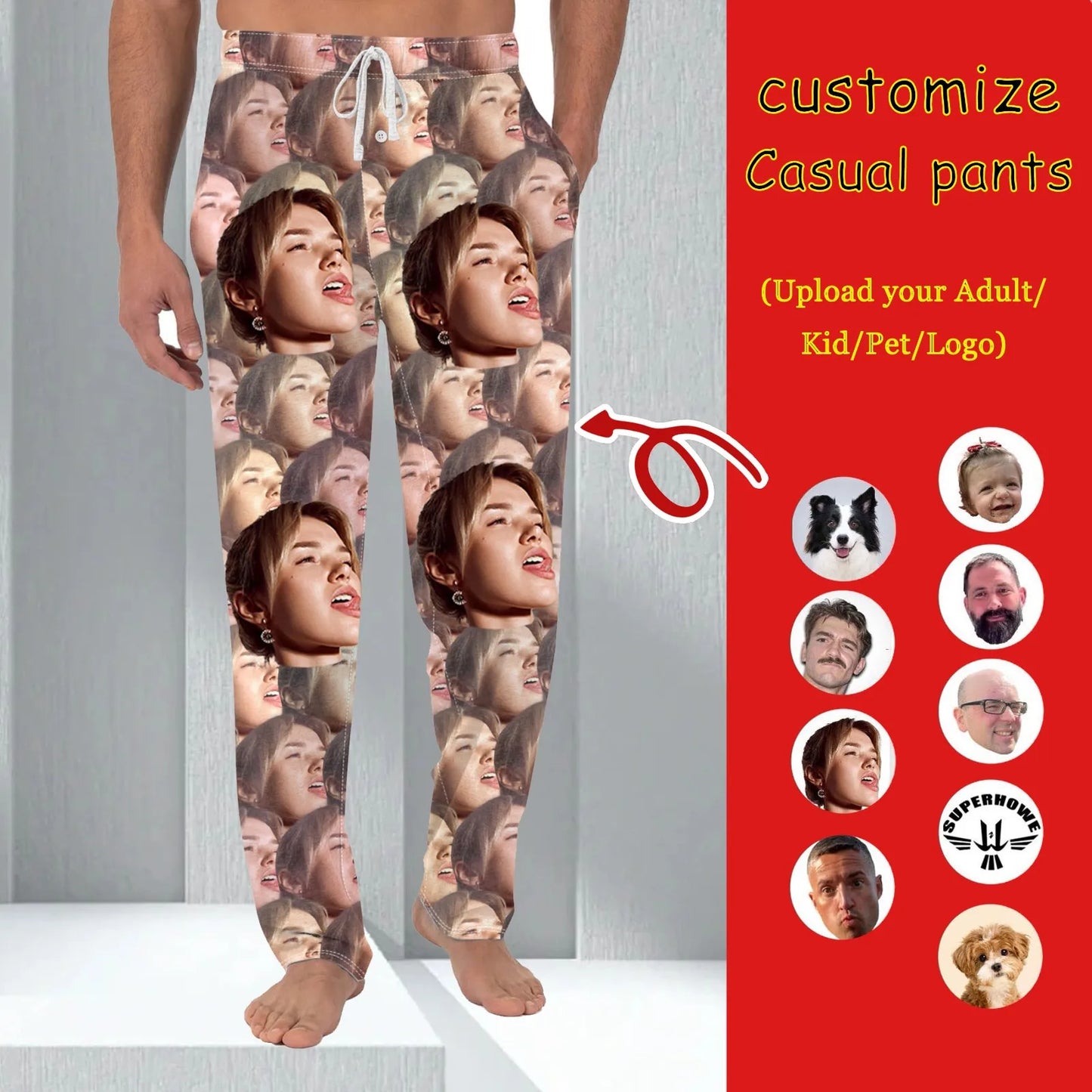 Personalized Pajamas Pants